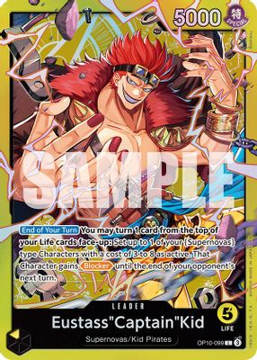 Eustass"Captain"Kid OP10-099 Standard · Foil One Piece card