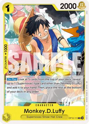 Monkey.D.Luffy OP10-111 Standard · Normal One Piece card