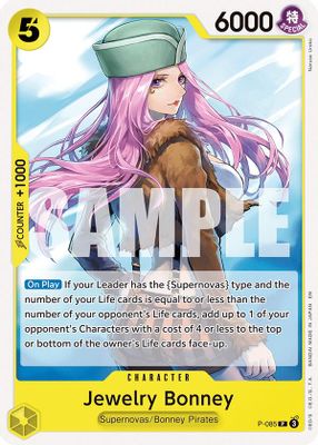 Jewelry Bonney P-085 Standard · Normal One Piece card