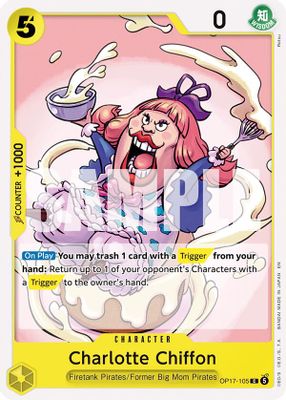 Charlotte Chiffon OP17-105 card