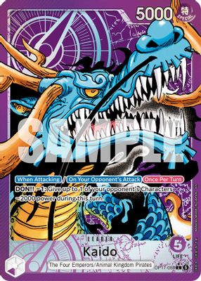 Kaido OP17-058 card