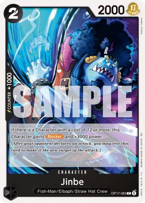 Jinbe OP17-083 card