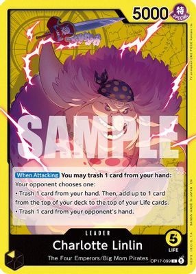 Charlotte Linlin OP17-099 card