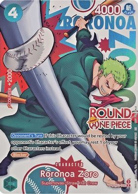 Roronoa Zoro PRB02-006 card
