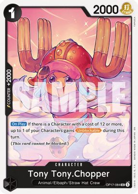 Tony Tony.Chopper OP17-084 card