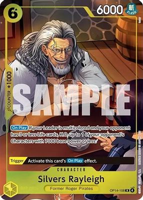 Silvers Rayleigh OP14-108 card