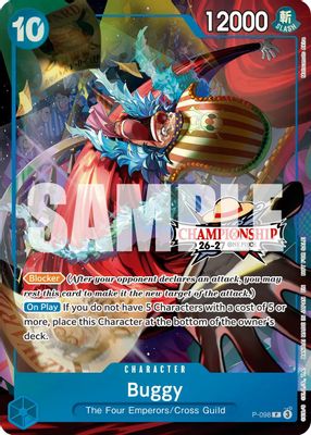 Buggy P-098 card