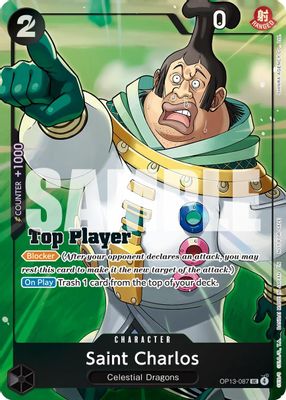 Saint Charlos OP13-087 card