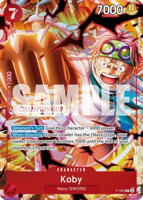 Koby P-092 card