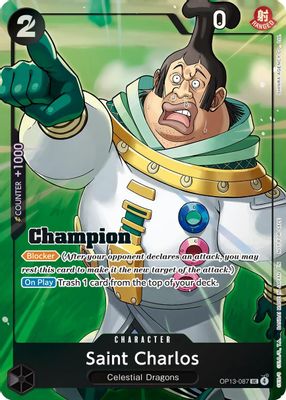 Saint Charlos OP13-087 card