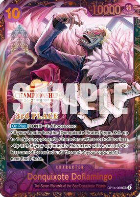 Donquixote Doflamingo OP14-069 card