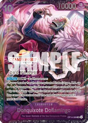 Donquixote Doflamingo OP14-069 card