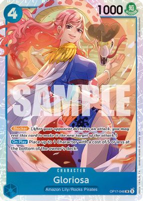 Gloriosa OP17-046 card