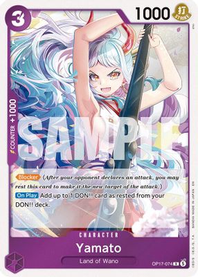 Yamato OP17-074 card