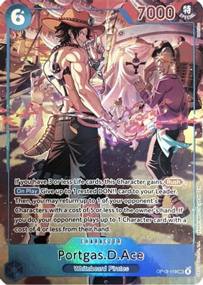 Portgas.D.Ace OP13-119 card
