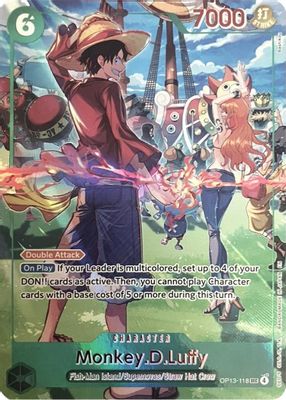 Monkey.D.Luffy OP13-118 card