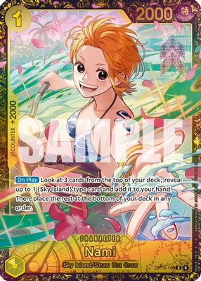 Nami OP15-108 card