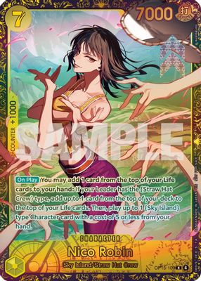 Nico Robin OP15-109 card