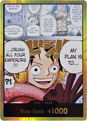 DON!! Card 2185483 Alternate Art · Foil One Piece card