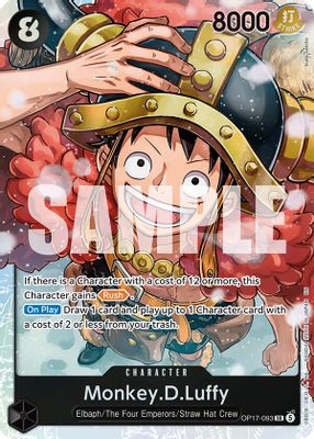 Monkey.D.Luffy OP17-093 card