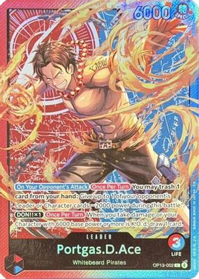 Portgas.D.Ace OP13-002 card