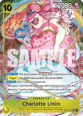 Charlotte Linlin OP17-112 card