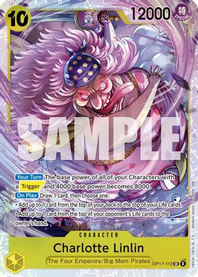 Charlotte Linlin OP17-112 card