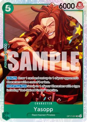 Yasopp OP17-031 card