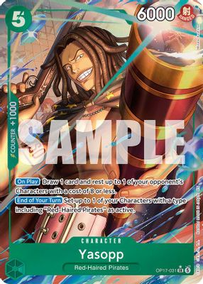 Yasopp OP17-031 card