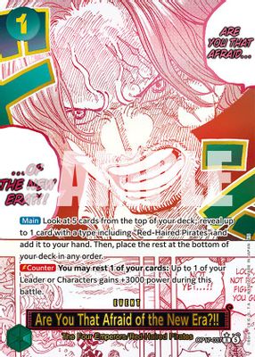 Are You That Afraid of the New Era?! OP17-037 card