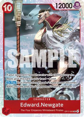 Edward.Newgate OP17-005 card