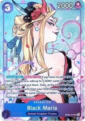 Black Maria OP08-074 card