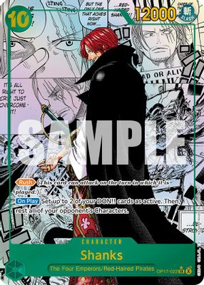Shanks OP17-022 card