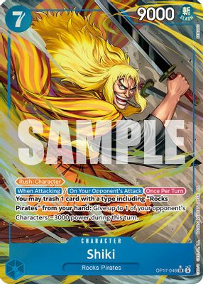 Shiki OP17-048 card