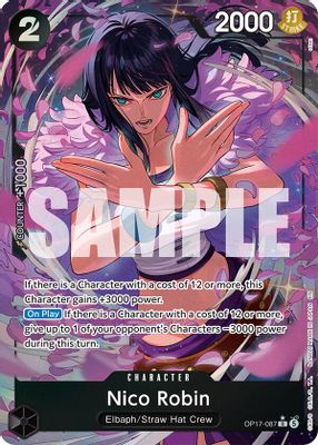 Nico Robin OP17-087 card