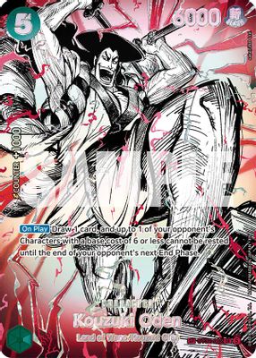 Kouzuki Oden ST32-002 card