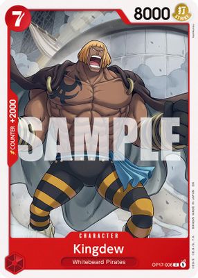 Kingdew OP17-006 card