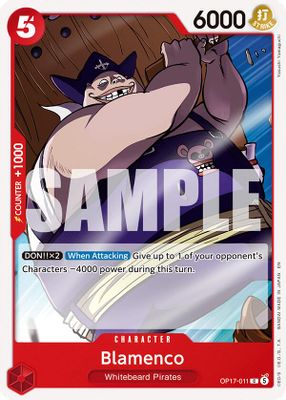 Blamenco OP17-011 card