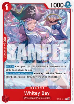 Whitey Bay OP17-014 card