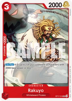 Rakuyo OP17-016 card