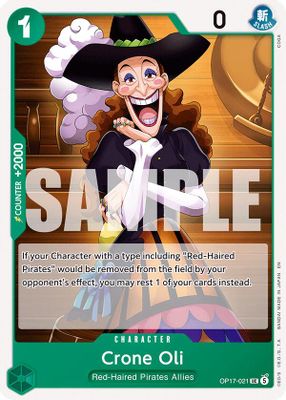 Crone Oli OP17-021 card