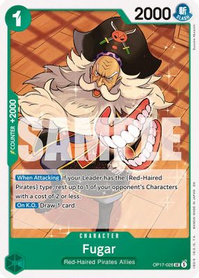 Fugar OP17-026 card