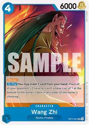 Wang Zhi OP17-041 card