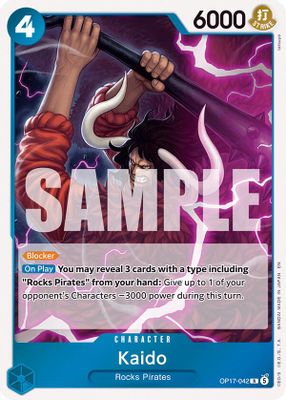 Kaido OP17-042 card
