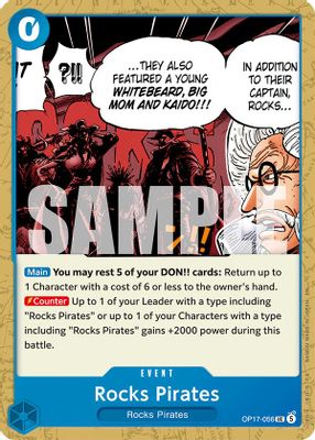 Rocks Pirates OP17-056 card