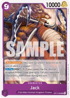 Jack OP17-069 card