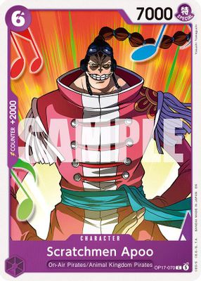 Scratchmen Apoo OP17-070 card