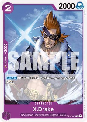 X.Drake OP17-075 card