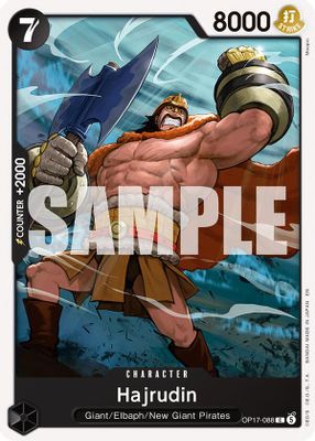 Hajrudin OP17-088 card