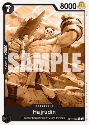 Hajrudin OP17-088 card